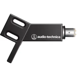 Audio-Technica AudioT AT-HS4BK bk (Headshell), Plattenspieler Zubehör, Schwarz günstig