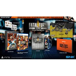 Playstation Games Ps5 Fatal Fury City Of The Wolves Deluxe Edition