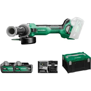 Hikoki, Winkelschleifer, G1813DAWQZ Mini-Akku-Schleifer 18V (125 mm)