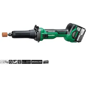 Hikoki, Schleifmaschine + Poliermaschine, GP18DA 5,0 Transportkoffer Akku Geradschleifer 18 V Li-ion (Geradschleifer)