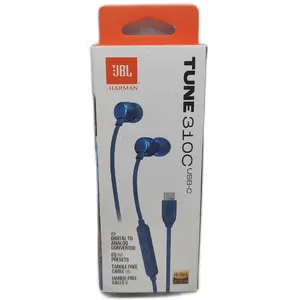 JBL Tune 310 C USB-C In-Ear-Kopfhörer m Mikrofon und High-Defin ion-Au...