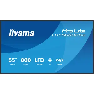 iiyama ProLite LH5566UHSB-B1AG Digital Signage Display 138,7 cm (55")