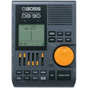 BOSS (Electronics) DB-90 Metronom (Metronom), Zubehör Instrumente, Schwarz, Grau günstig