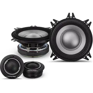 Alpine S2-S40C | 10 cm (4-Zoll) 2-Wege-Komponenten-Lautsprechersystem