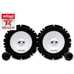 Alpine SXE-1750S, 2-Wege, 280 W, 45 W, 90 dB, 60 - 20000 Hz, 16,5 cm