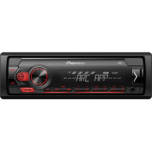 Pioneer MVH-S220DAB, Schwarz, 1 DIN, 200 W, 4.0 Kanäle, 50 W, PTY