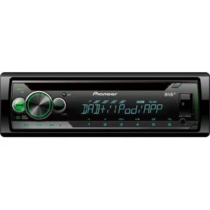 Pioneer DEH-S410DAB, Schwarz, 1 DIN, 50 W, AAC, MP3, WMA, WMV, LCD, 1 ...