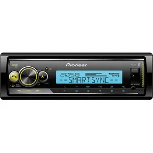 Pioneer MVH-MS510BT, Schwarz, 1 DIN, AAC, FLAC, MP3, WAV, WMA, LCD, 1,... günstig