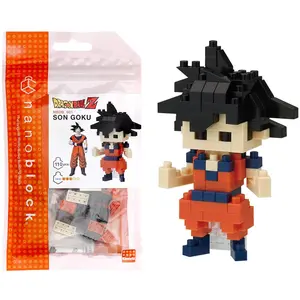 NANOBLOCKS Bandai - Nanoblock - Son Goku - Dragon Ball Z - Mini-Bauste...