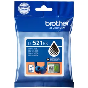 Brother LC-521 Patrone Schwarz