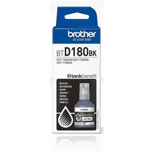 Brother Original BTD180BK Nachfülltinte schwarz 5.000 Seiten