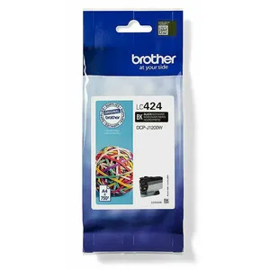 Brother LC424BK, Schwarz, 1 Stück(e), 750 Seiten, Einzelpackung