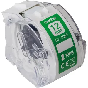 Original Brother CZ-1002 Farbetikettenrolle 12 mm breit, 5 m lang günstig