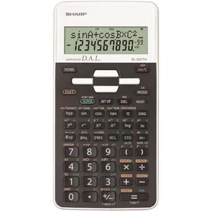 SHARP EL-531TH Schulrechner weiß günstig