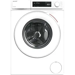 Sharp ES-NFW612CWB-DE, Frontlader, 6 kg, B, 75 dB, 1200 RPM, B