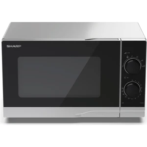 SHARP YC-PS201AES Mikrowelle 700W, 6 Leistungsstufen 20 Liter Fassungsvermögen