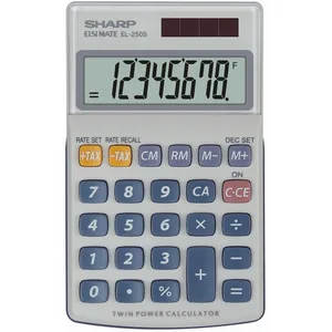 Sharp Taschenrechner EL-250S weiß