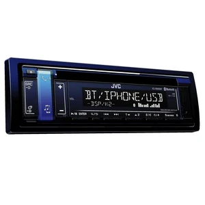 JVC KD-R889BT, Schwarz, 1 DIN, 200 W, 50 W, MOS-FET, FLAC, MP3, WAV, W...