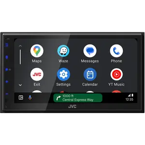 JVC KW-M695DBW Schwarz günstig