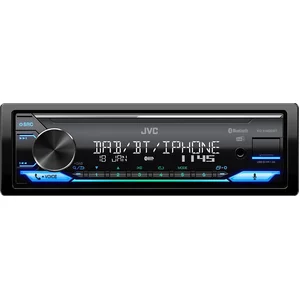 JVC KD-X482DBT, Schwarz, 1 DIN, 200 W, 7.1 Kanäle, 50 W, Drehregler günstig