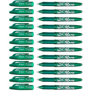 Set von 12 Kugelschreibern BIC Pilot Frixion Grün TU günstig
