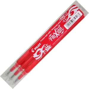PILOT FriXion Ball Nachfüllpatrone 0,7mm - rot - 3 Stück günstig