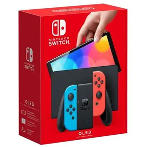 OLED-Konsole Nintendo Switch, 64 GB, Neon Blau/Rot günstig