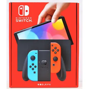 Nintendo Switch (OLED-Modell) Neon-Rot/Neon-Blau (JP/HK Version) günstig