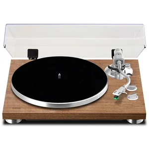 TEAC TN-400BT-X Bluetooth Turntable Walnut Plattenspieler (Riemenantri...