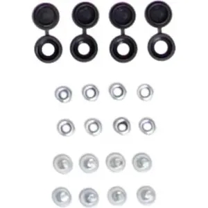 Mates Schraubenset für 040 Parts Schuhregal Schwarz günstig