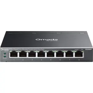 TP-Link Omada ES208GP 8-Port Gigabit Easy Managed Switch