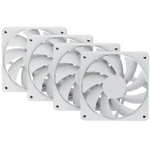 HYTE Lüfter FA12 4er Pack 120mm snow white weiß
