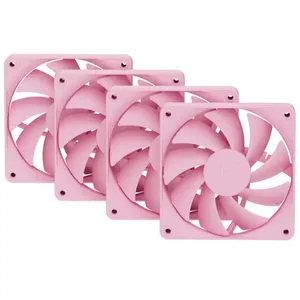 HYTE Lüfter FA12 4er Pack 120mm strawberry milk rosa