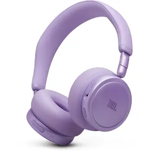 JBL LIVE 680NC Kabellose Noise-Cancelling-Kopfhörer in Lila für Hi-Fi ...