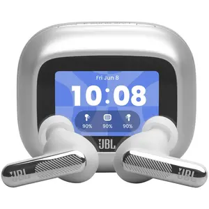 JBL Live Beam 4 Wireless In-Ear Headset Bluetooth Silber