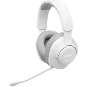 JBL Quantum 360: Kabelloses Over-Ear PC Gaming Headset in Weiß mit leistungsstarkem Sound und langer Akkulaufzeit günstig