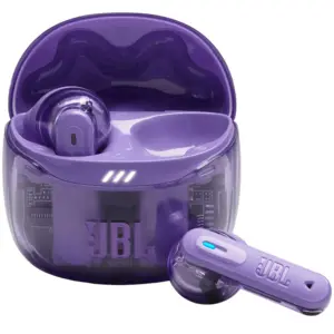 JBL Tune Flex 2 Ghost Edition Kabellose Kopfhörer Lila