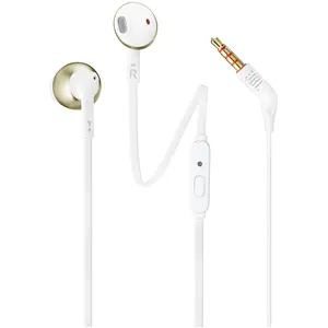 JBL Tune 205 Kopfhörer mit Kabel und Mikrofon, Champagner
