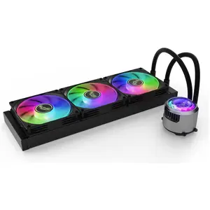 Valkyrie Ch odzenie wodne Jarn 360 ARGB Czarne, CPU Wasserkühler, Schw...