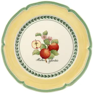 Villeroy & Boch Fruehstuecksteller Perlemor Sand, Teller, Weiss