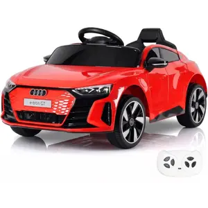 KIJANA Audi e-Tron GT Kinder Elektroauto 12V (1 4 Jahre)   Offiziell L...