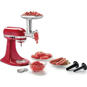 KitchenAid 5KSMMGA, Lebensmittelmühle, Silber, Aluminium, Edelstahl, 1... günstig