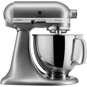 KitchenAid 5KSM175PSECU, Standmixer, Silber, Kneten, Mixen, Rührer, 1,...