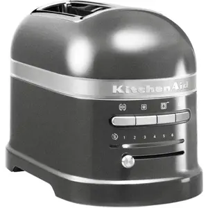 Kitchenaid 2-Scheiben-Toaster 5KMT2204EMS Medallion Silber 1250 Watt S...