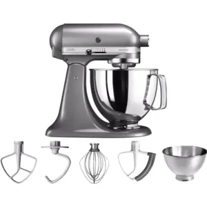 KitchenAid Artisan Küchenmaschine 5KSM175PS Medaillon-Silber günstig