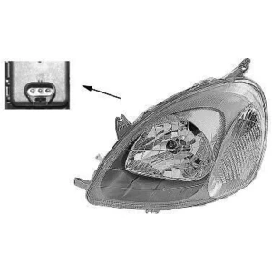 VAN WEZEL Scheinwerfer Rechts für TOYOTA Yaris Schrägheck (P1) 5430964 günstig