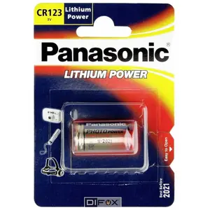 Batterie Panasonic CR123 Doré TU günstig