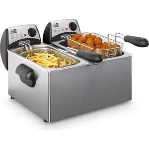 Fritel FR 1355 DUO, 1,5 kg, 6 l, Doppel, Drehregler, 4400 W