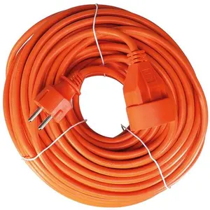 Perel, Verlängerungskabel, Verlängerungskabel 40 Meter orange Schuko (40 m, CEE 7/3) günstig