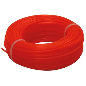 Toolland DC24050, Rasentrimmer-Linie, Rot, Nylon, 50 m, 2,4 mm günstig
